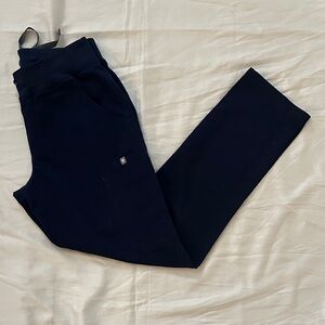 FIGS Yola Scrub Pants, Women’s Small, Navy, Straight Leg, Classic Fit